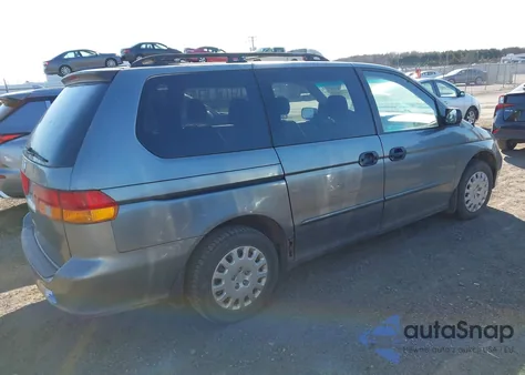 2002 Honda Odyssey Lx z USA, uszkodzony, nr VIN 2HKRL18542H540834